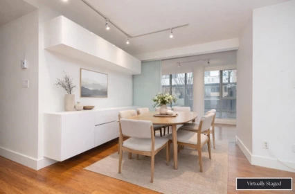 Kitchen Island Photo of 301 930 Cambie Street, Vancouver, BC