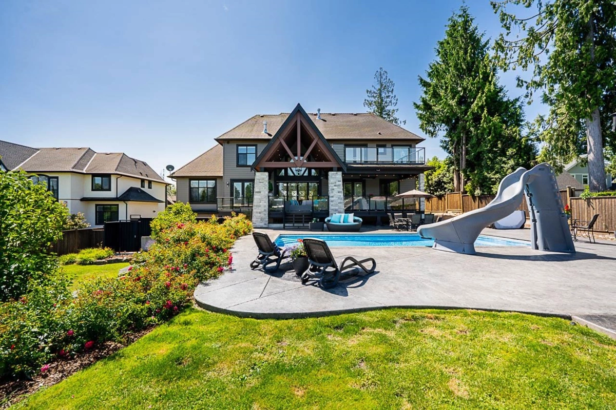 Aerial View of 21795 86a Avenue, Langley, BC