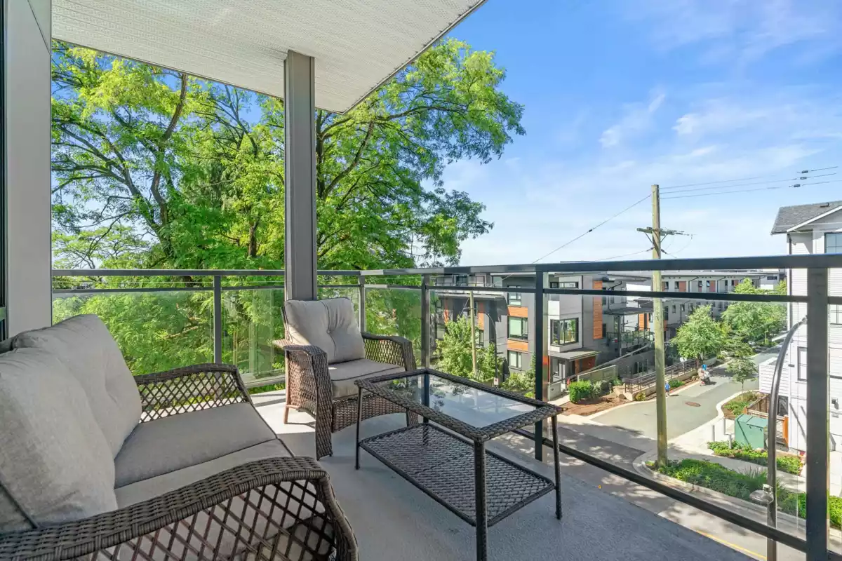 Outdoor Patio Photo of 205 615 E 3rd Street, North Vancouver, BC