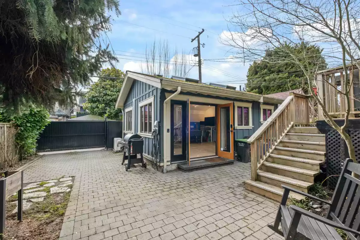 Aerial View of 3044 Point Grey Road, Vancouver, BC