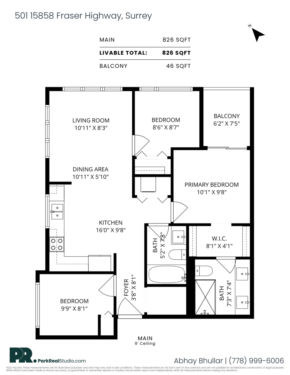 Mudroom Photo of 501 15858 Fraser Highway, Surrey, BC