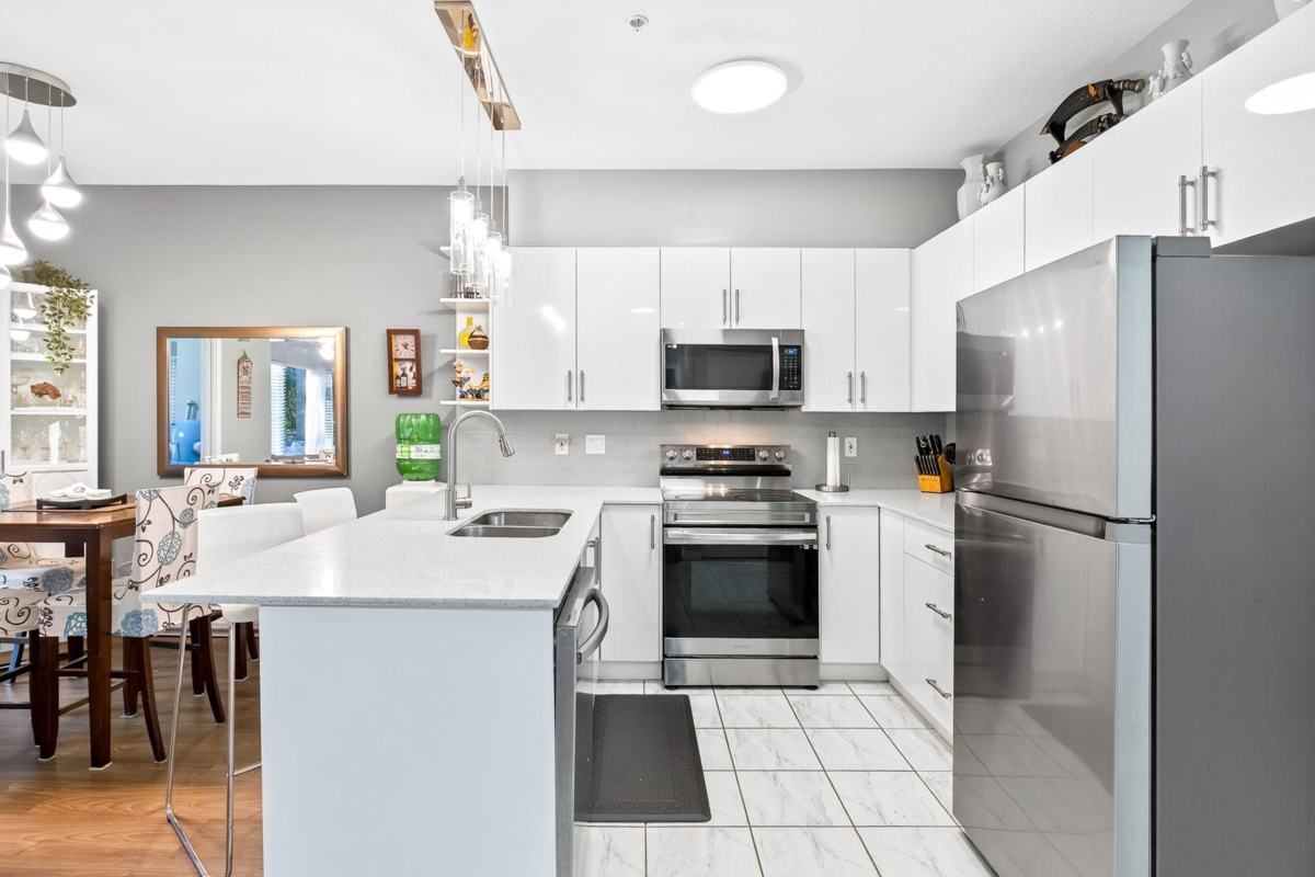 Dining Area Photo of 209 2488 Kelly Avenue, Port Coquitlam, BC