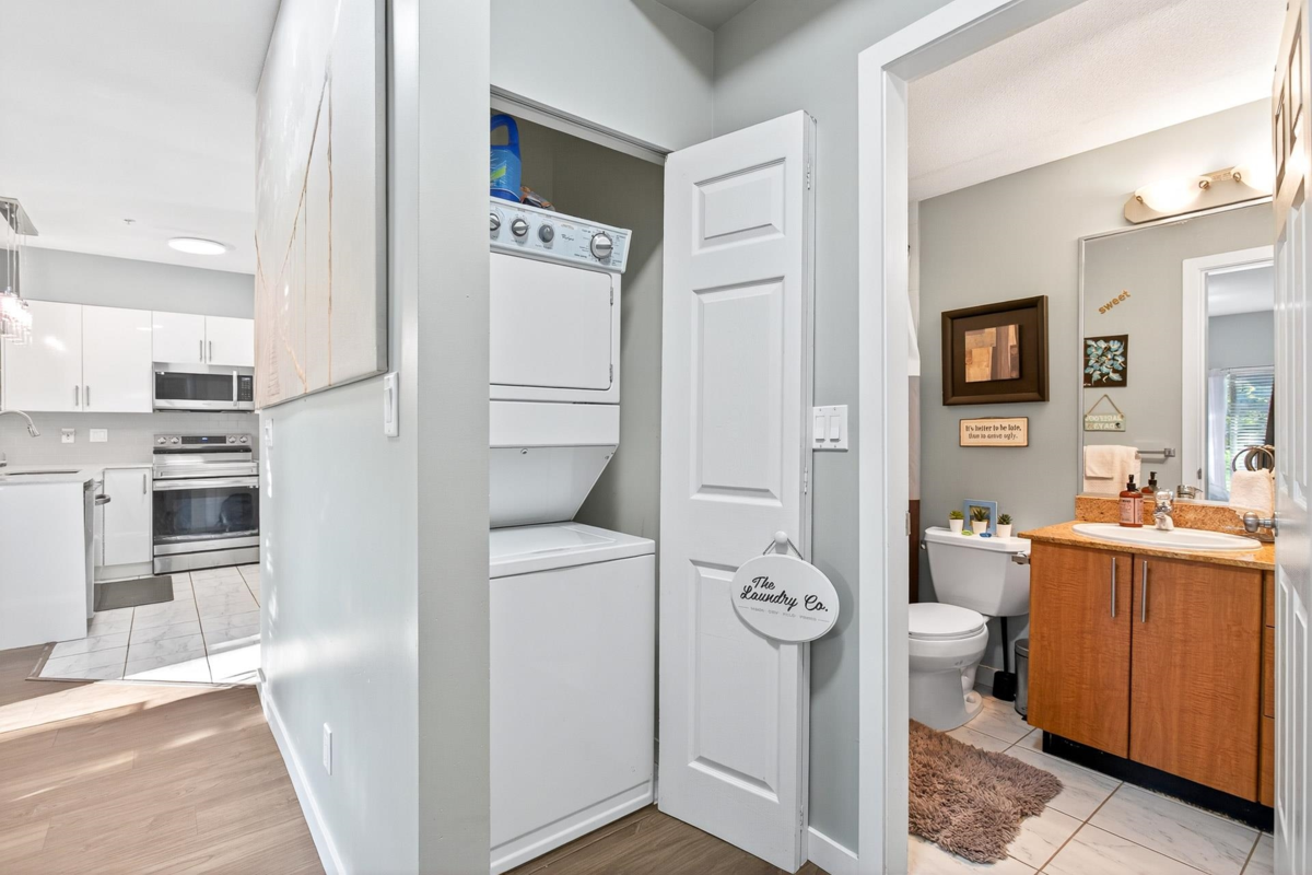 Garage Interior Photo of 209 2488 Kelly Avenue, Port Coquitlam, BC