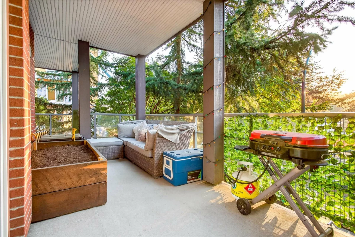 Outdoor Patio Photo of 209 2488 Kelly Avenue, Port Coquitlam, BC