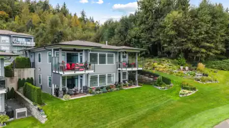 Aerial View of 129 51096 Falls Court, Chilliwack, BC