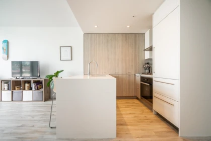 Kitchen Island Photo of 506 2288 Alpha Avenue, Burnaby, BC