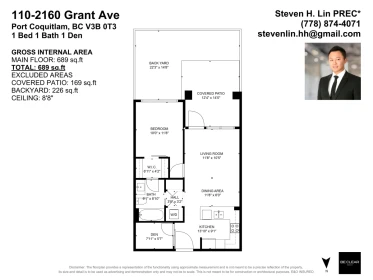 Outdoor Patio Photo of 110 2160 Grant Avenue, Port Coquitlam, BC