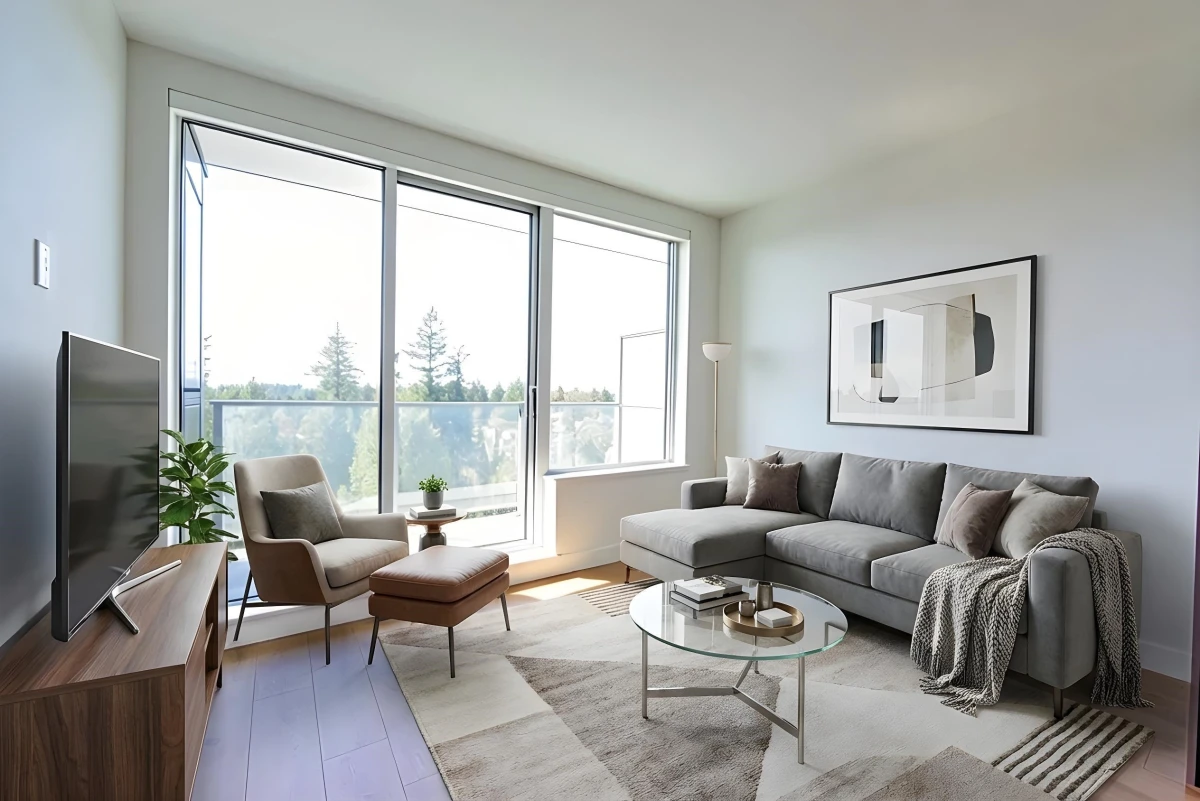Family Room Photo of 905 13359 Old Yale Road, Surrey, BC