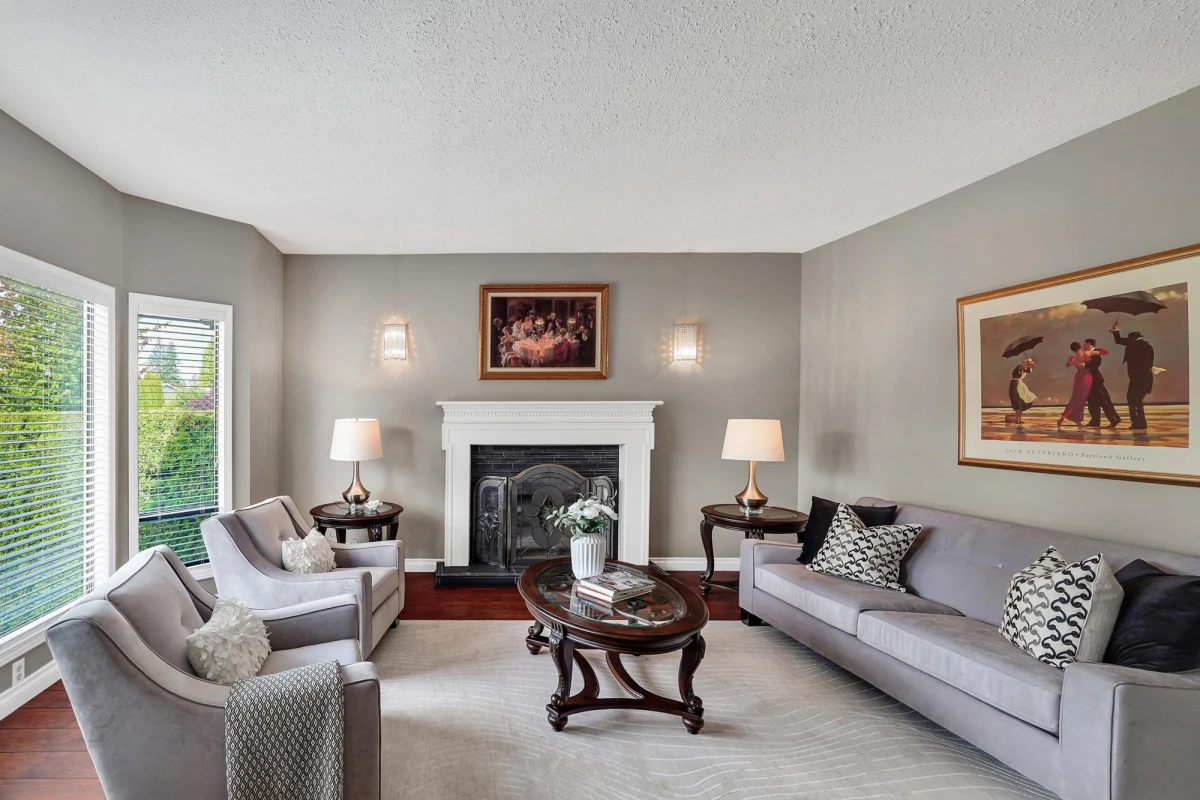 Living Room Photo of 496 Glenbrook Drive, New Westminster, BC