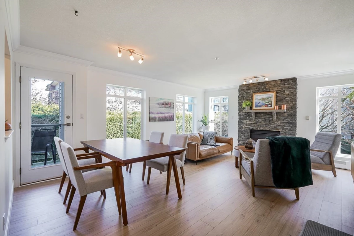 Living Room Photo of 208 32075 George Ferguson Way, Abbotsford, BC