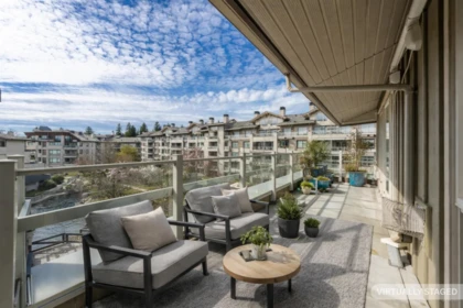 Outdoor Deck Photo of 510 530 Raven Woods Drive, North Vancouver, BC