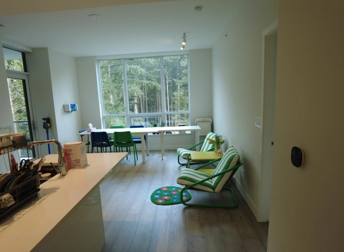 Family Room Photo of 1105 5608 Berton Avenue, Vancouver, BC