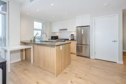 Kitchen Photo of 1507 3430 E Kent Avenue South Avenue, Vancouver, BC