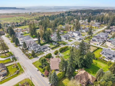 Aerial View of 5715 132 Street, Surrey, BC
