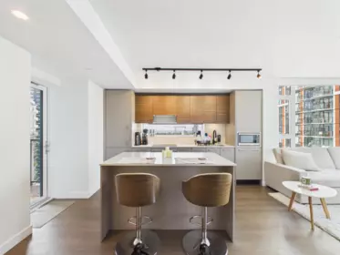 Kitchen Island Photo of 2304 13745 George Juncton, Surrey, BC