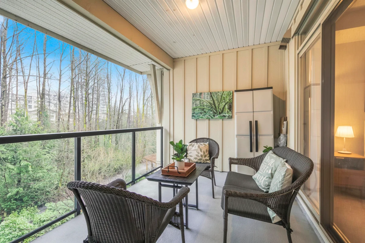 Exterior Rear Photo of 408 100 Capilano Road, Port Moody, BC