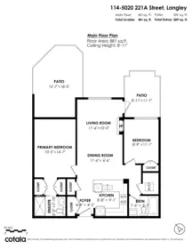 Playground / Recreational Area Near 114 5020 221a Street, Langley, BC