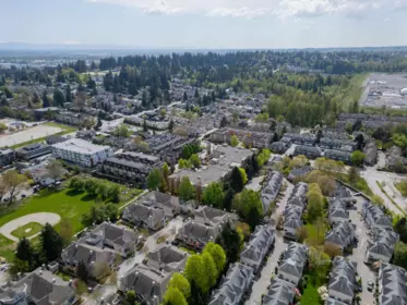 Aerial View of 104 2109 Rowland Street, Port Coquitlam, BC