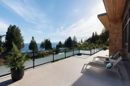Outdoor Patio Photo of 980 Gower Point Road, Gibsons, BC