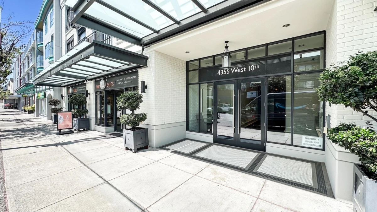 Exterior Rear Photo of 202 4355 W 10th Avenue, Vancouver, BC