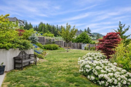 Aerial View of 791 Courtney Road, Gibsons, BC