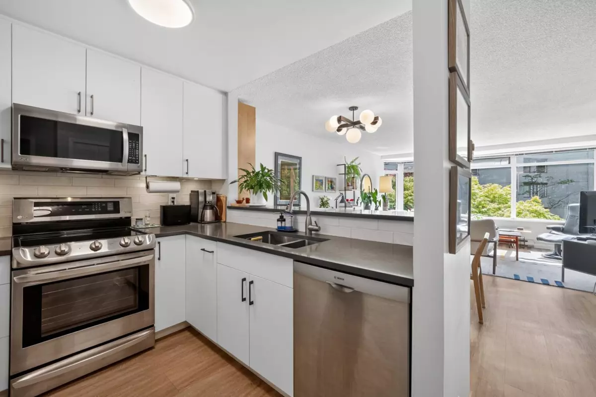 Exterior Rear Photo of 305 456 Moberly Road, Vancouver, BC