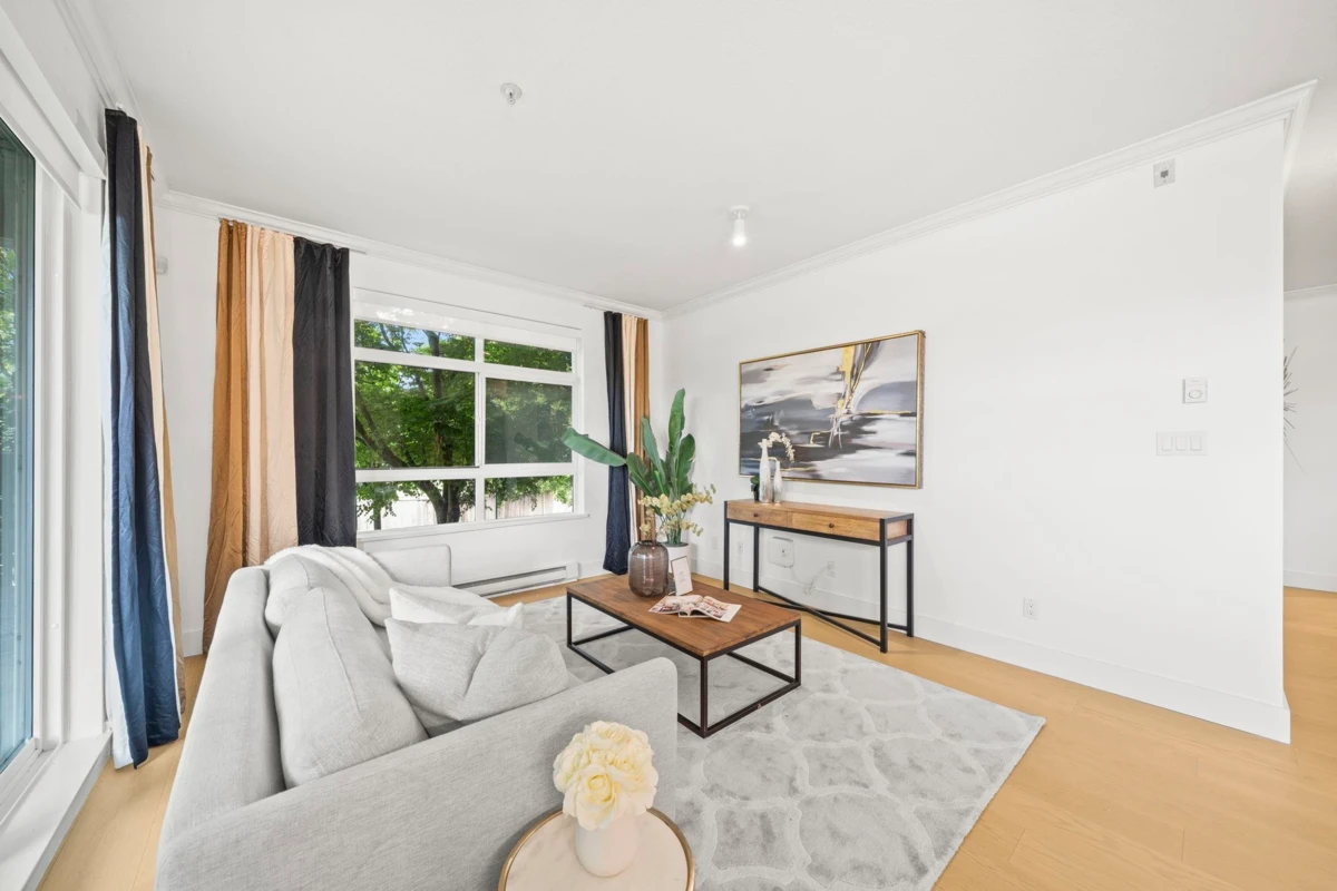 Living Room Photo of 115 6033 Katsura Street, Richmond, BC