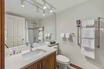 Primary Bedroom Photo of 413 4899 Painted Cliff Road, Whistler, BC