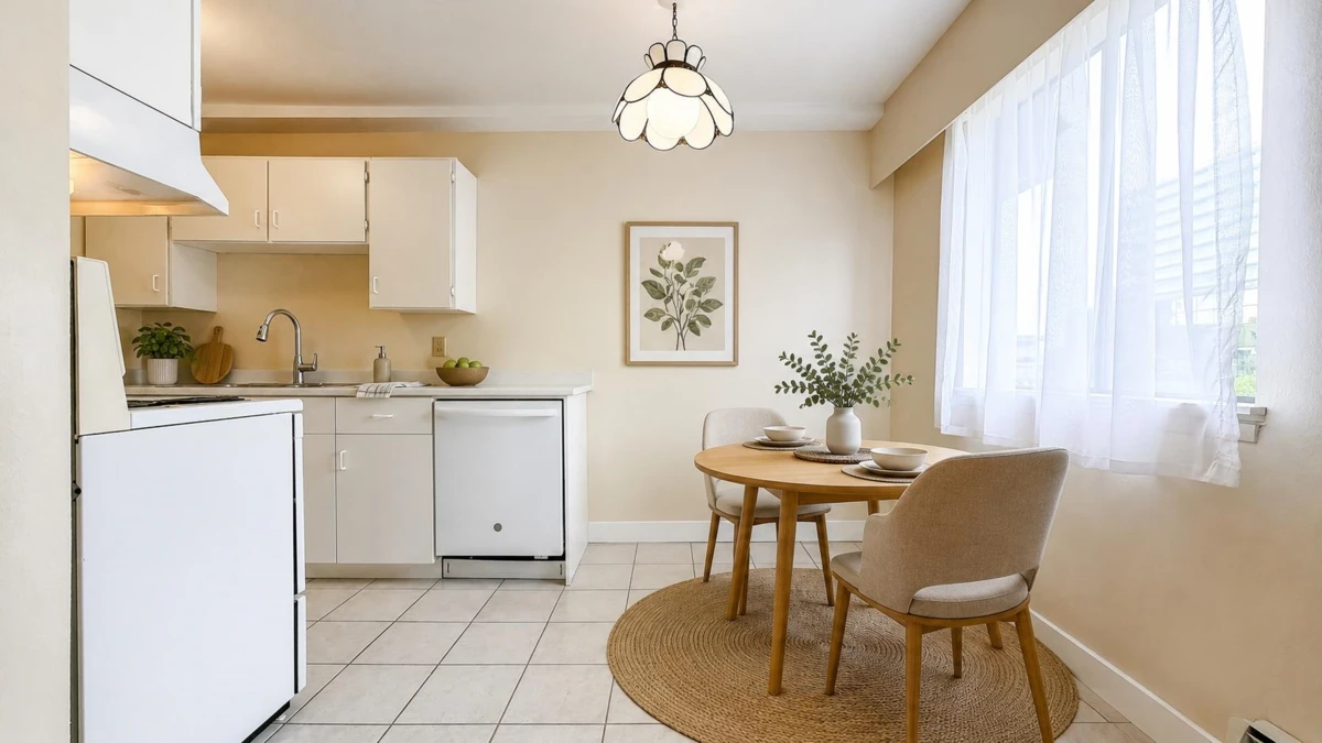 Dining Area Photo of 102 6380 Buswell Street, Richmond, BC