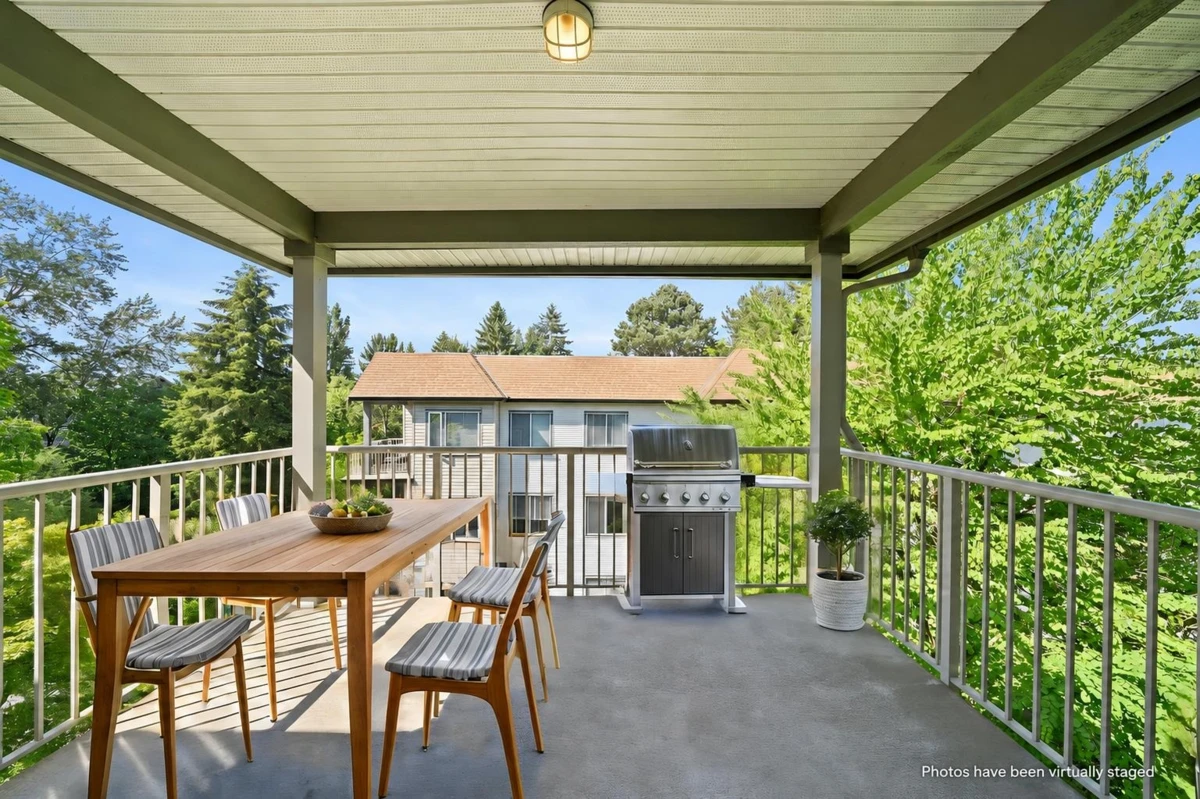 Living Room Photo of 406 5475 201 Street, Langley, BC