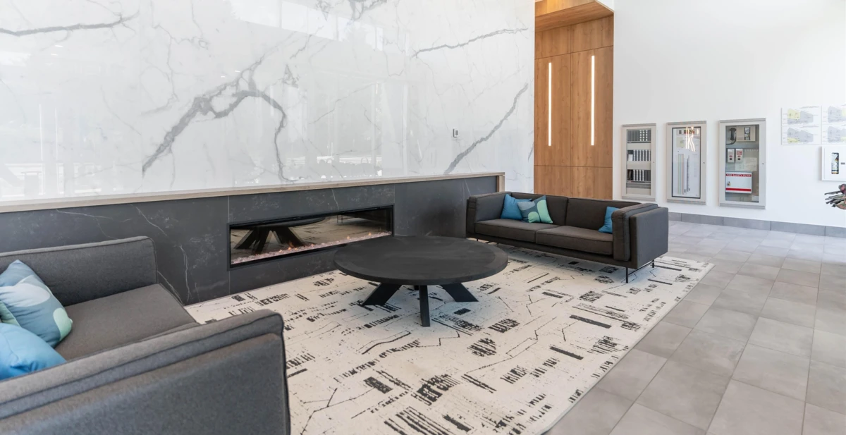 Living Room Photo of 807 13655 Fraser Highway, Surrey, BC