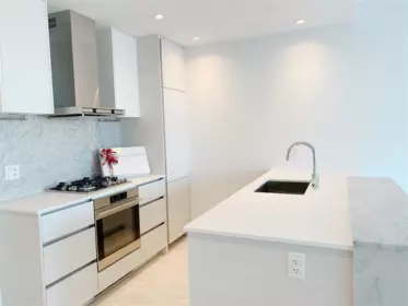 Kitchen Island Photo of 3809 4670 Assembly Way, Burnaby, BC