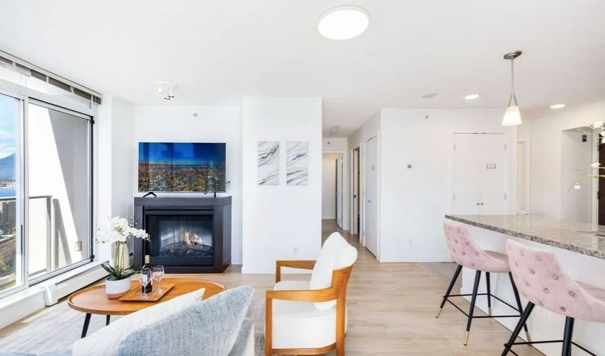 Dining Area Photo of 2906 688 Abbott Street, Vancouver, BC