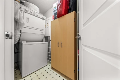 Laundry Room Photo of 2105 4398 Buchanan Street, Burnaby, BC