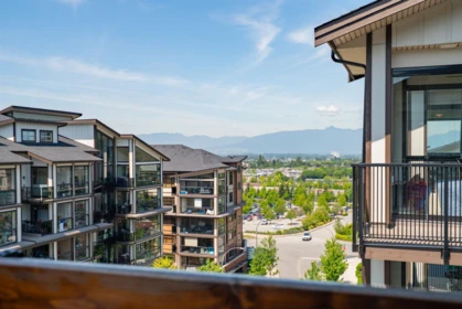 Backyard Photo of 601 8538 203a Street, Langley, BC