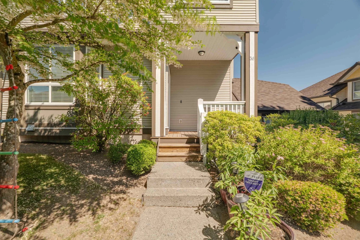 Exterior Rear Photo of 36 8250 158 Street, Surrey, BC