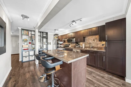 Kitchen Photo of 312 6 Renaissance Square, New Westminster, BC
