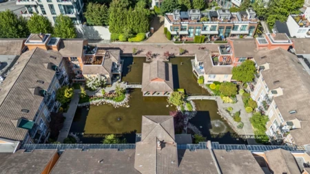 Outdoor Patio Photo of 312 6 Renaissance Square, New Westminster, BC
