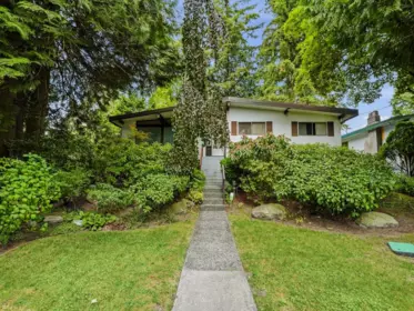 Aerial View of 4763 Neville Street, Burnaby, BC