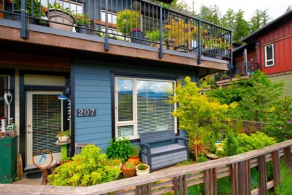 Exterior Rear Photo of 207 726A Belterra Road, Bowen Island, BC