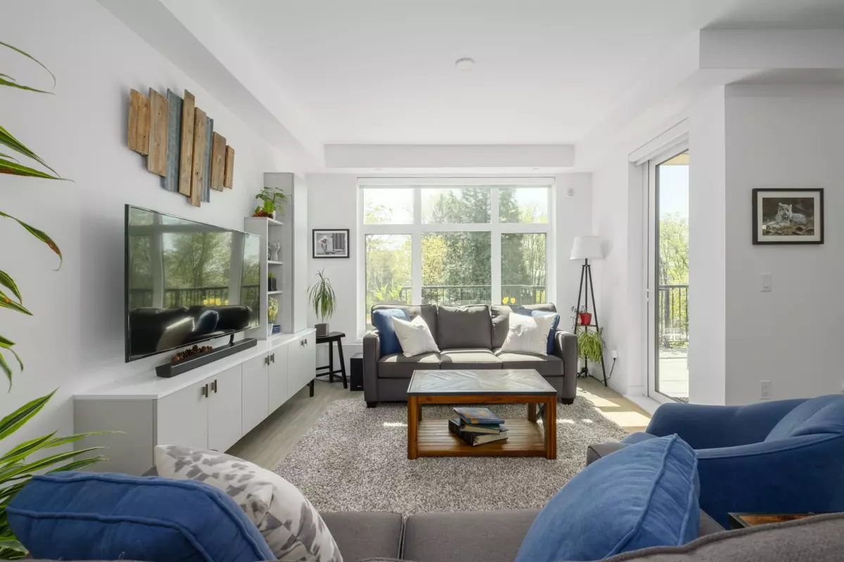 Family Room Photo of 111 747 E 3rd Street, North Vancouver, BC