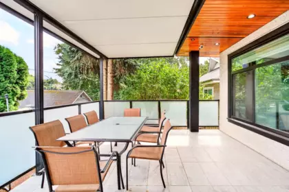 Front Yard Photo of 5886 Sherbrooke Street, Vancouver, BC
