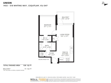 Outdoor Patio Photo of 1403 518 Whiting Way, Coquitlam, BC
