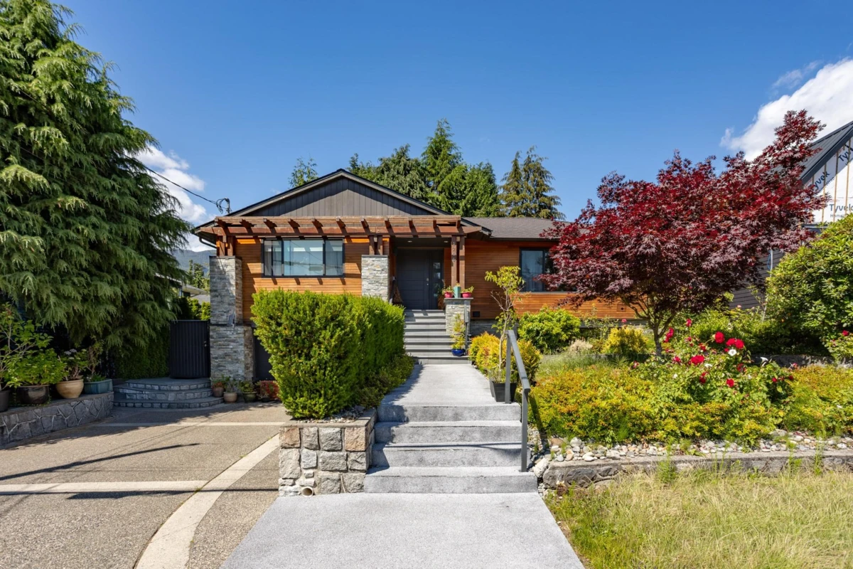 Exterior Rear Photo of 1706 Kilkenny Road, North Vancouver, BC