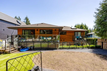 Aerial View of 1706 Kilkenny Road, North Vancouver, BC