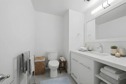 Powder Room Photo of 802 1745 Esquimalt Avenue, West Vancouver, BC
