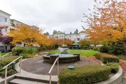 Aerial View of 418 2995 Princess Crescent, Coquitlam, BC
