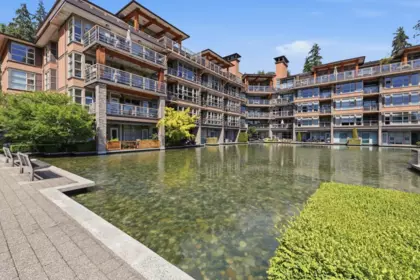 Aerial View of 506 3606 Aldercrest Drive, North Vancouver, BC