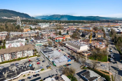 Aerial View of 311 2465 Wilson Avenue, Port Coquitlam, BC