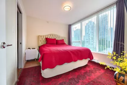 Primary Bedroom Photo of 805 2232 Douglas Road, Burnaby, BC